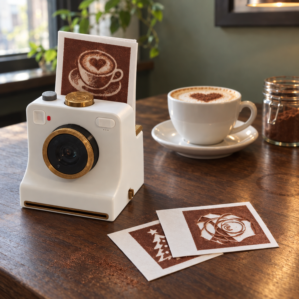 Cafflash - Cámara de latte art